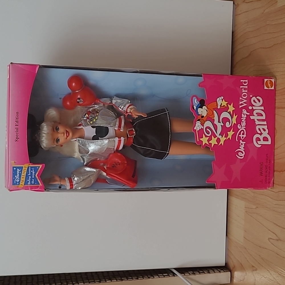 1994 25th Anniversary Walt Disney World Barbie